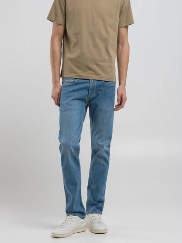 Replay Grover Straight Fit Jeans Medium Blue