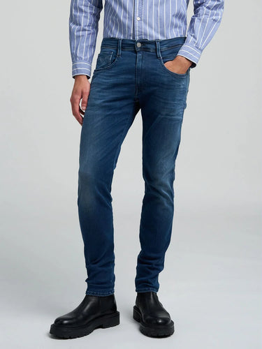 Replay Anbass Slim Jeans Mid Blue