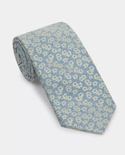 Load image into Gallery viewer, Remus Uomo Floral Pattern Tie Set Sky Blue