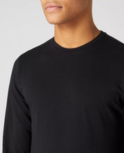 Load image into Gallery viewer, Remus Uomo Long Sleeve T-Shirt Black