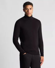 Load image into Gallery viewer, Remus Uomo Roll Neck Jumper Black
