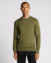 Load image into Gallery viewer, Remus Uomo Crew Neck Merino Knit Green