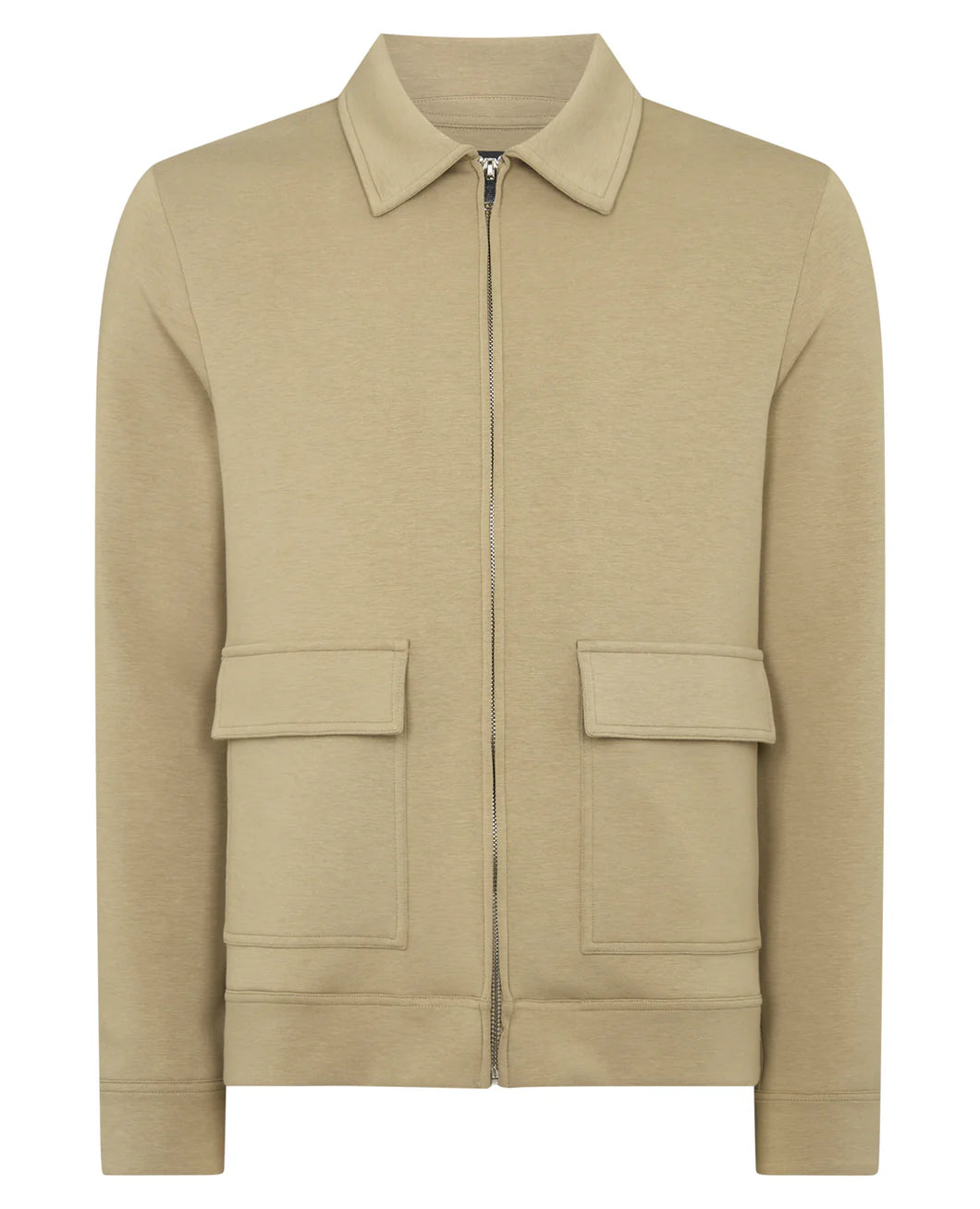 Remus Uomo Bamboo Blend Overshirt Stone