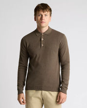Load image into Gallery viewer, Remus Uomo Polo Knit Brown