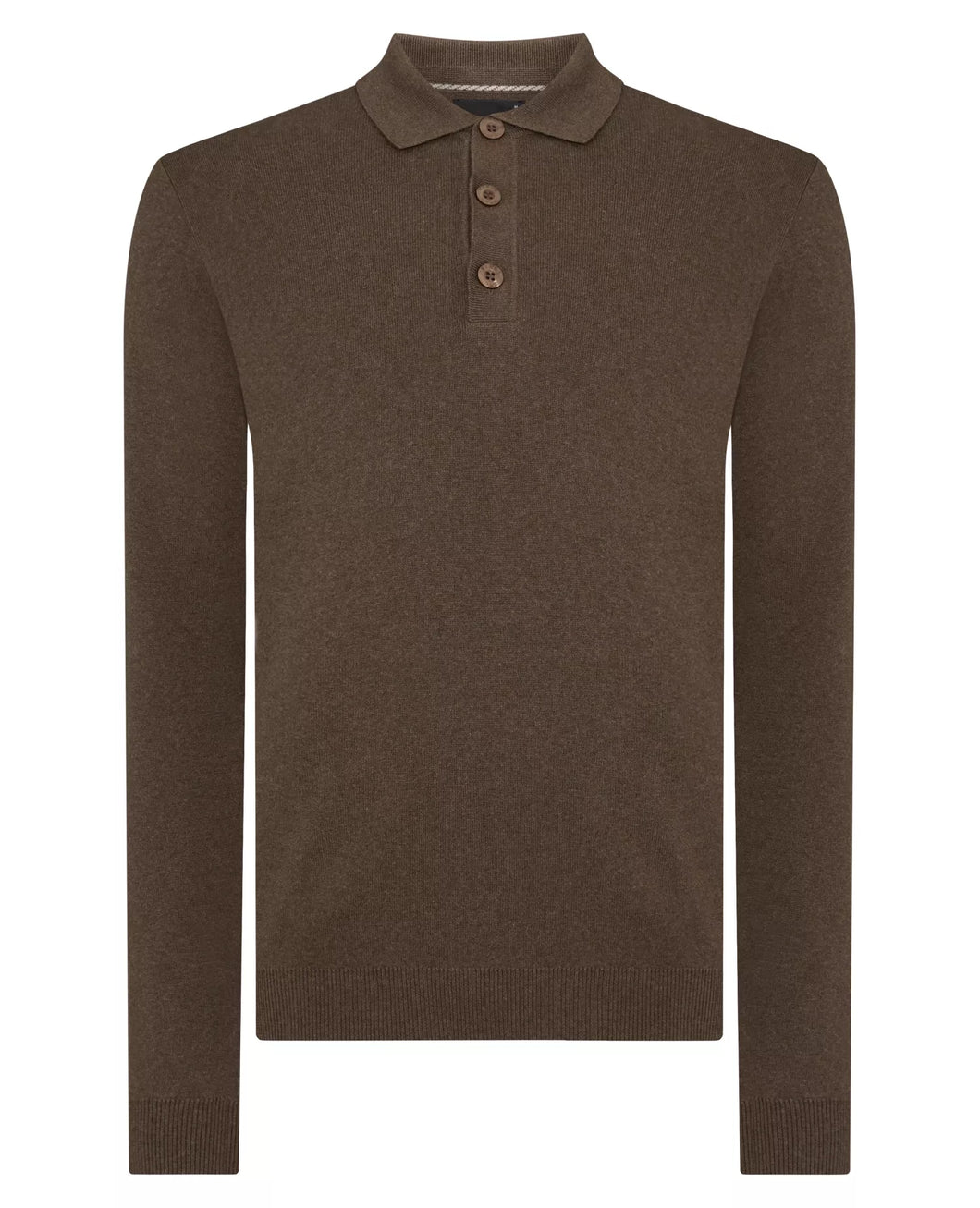 Remus Uomo Polo Knit Brown