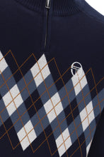 Load image into Gallery viewer, Sergio Tacchini Sangro Quarter Zip Knit Marine