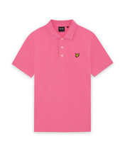 Load image into Gallery viewer, Lyle and Scott Plain Pique Polo Top Hot Pink