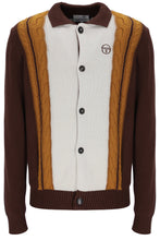 Load image into Gallery viewer, Sergio Tacchini Bruni Knit Cardigan Chocolate