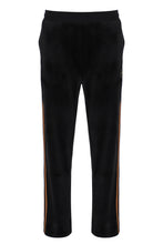 Load image into Gallery viewer, Sergio Tacchini Gabiano Velour Track Pant Black