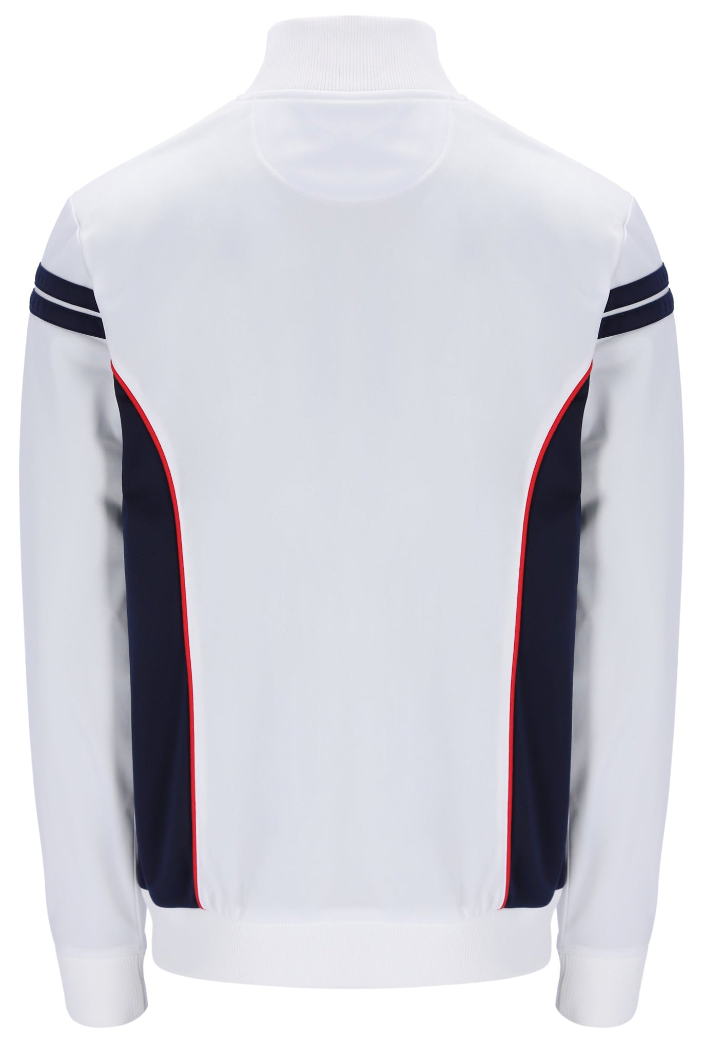 Sergio Tacchini DALLAS TRACK - Felpa con zip - white rush/bianco Sergio Tacchini DALLAS TRACK - Felpa con zip - white rush/bianco