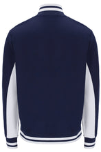 Load image into Gallery viewer, Fila Tiebreaker Funnel Neck Jacket Navy