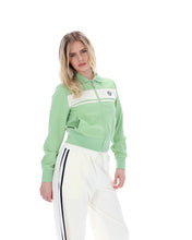Load image into Gallery viewer, Sergio Tacchini Womens Miss Masters Track Top Quiet Green