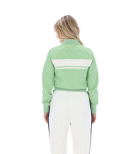 Load image into Gallery viewer, Sergio Tacchini Womens Miss Masters Track Top Quiet Green