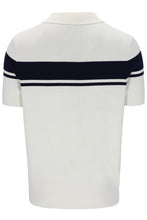 Load image into Gallery viewer, Sergio Tacchini Youngline Knitted Polo Shirt Gardenia