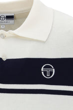 Load image into Gallery viewer, Sergio Tacchini Youngline Knitted Polo Shirt Gardenia