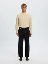 Load image into Gallery viewer, Selected Homme Alex Crew Neck Jumper Oatmeal