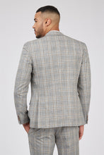 Load image into Gallery viewer, Antique Rogue Campbell Grey Tweed Check Jacket