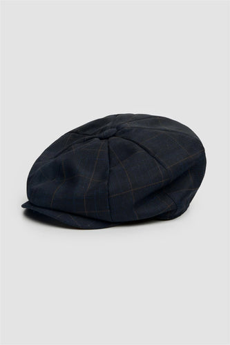 Cavani Torino Baker Boy Cap Navy