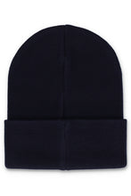 Load image into Gallery viewer, Sergio Tacchini Coney Worker Turner Up Beanie Navy