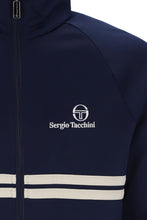 Load image into Gallery viewer, Sergio Tacchini New Dallas Track Top Blue Peyote