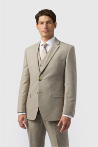 Alexandre London Dalston Donegal Jacket Taupe