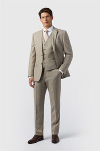 Alexandre London Dalston Donegal Jacket Taupe