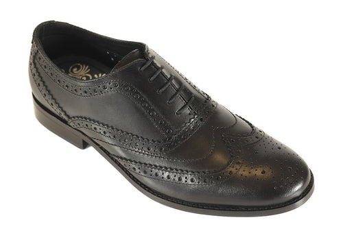 Front Diego Brogues Black