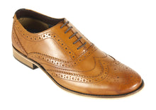 Load image into Gallery viewer, Front Diego Brogues Tan