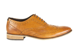 Front Diego Brogues Tan