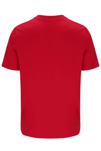 Fila Williams Contrast Pipping T-Shirt Red