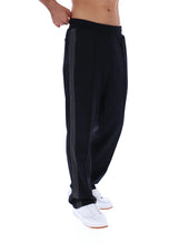 Load image into Gallery viewer, Fila Tavis Contrast Stitch Track Pant Black