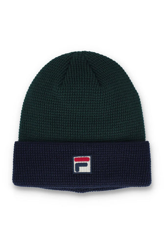 Fila Rune Colourblock Beanie Forest Green