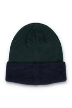 Load image into Gallery viewer, Fila Rune Colourblock Beanie Forest Green
