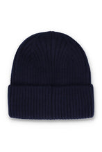 Load image into Gallery viewer, Fila Ricco Ribbed Beanie Navy