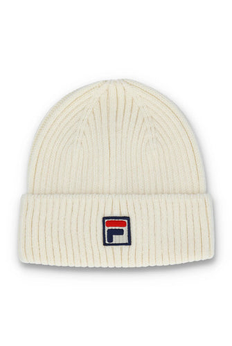Fila Ricco Ribbed Beanie Gardenia