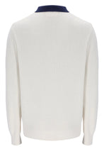 Load image into Gallery viewer, Fila Nowell Waffle Long Sleeve Polo Gardenia