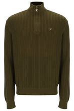 Load image into Gallery viewer, Fila Stevie Quarter Zip Jumper Olive