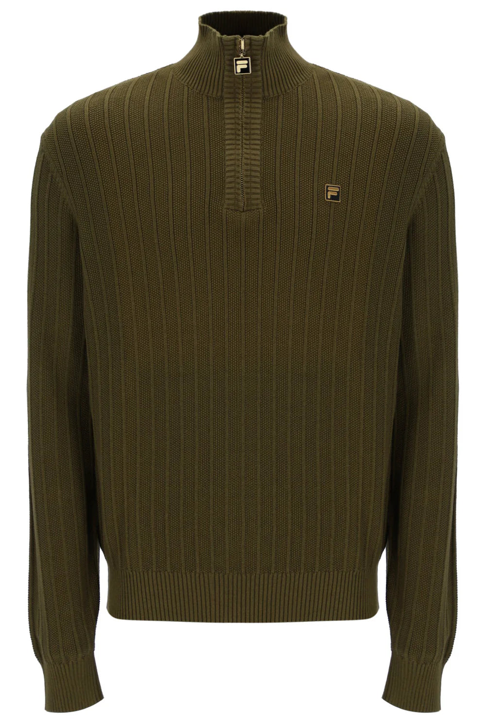 Fila Stevie Quarter Zip Jumper Olive