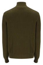 Load image into Gallery viewer, Fila Stevie Quarter Zip Jumper Olive