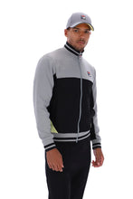 Load image into Gallery viewer, Fila Tiebreaker Funnel Neck Jacket Black