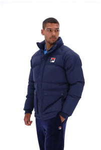 Fila Aspen Archive Puffa Jacket Navy