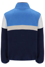 Load image into Gallery viewer, Fila Darwin 1/4 Zip Colour Block Fleece Navy