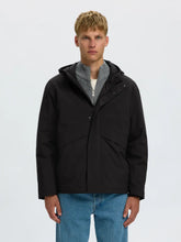 Load image into Gallery viewer, Selected Homme Forest Urban Tech Jacket Black