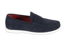 Load image into Gallery viewer, Front Doug Penny Loafer Navy