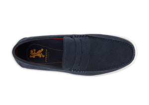 Front Doug Penny Loafer Navy