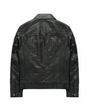 Load image into Gallery viewer, Gabicci Vintage Western Leather Jacket Black