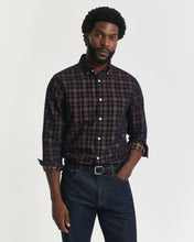 Load image into Gallery viewer, Gant Regular Fit Corduroy Shirt Evening Blue