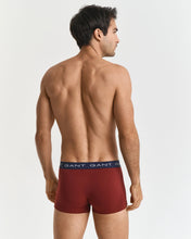Load image into Gallery viewer, Gant 3 Pack Trunks Multi Striped Plumped Red