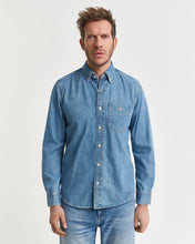Load image into Gallery viewer, Gant Regular Fit Denim Shirt Light Blue