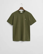 Load image into Gallery viewer, Gant Regular Shield T-Shirt Khaki Green Melange